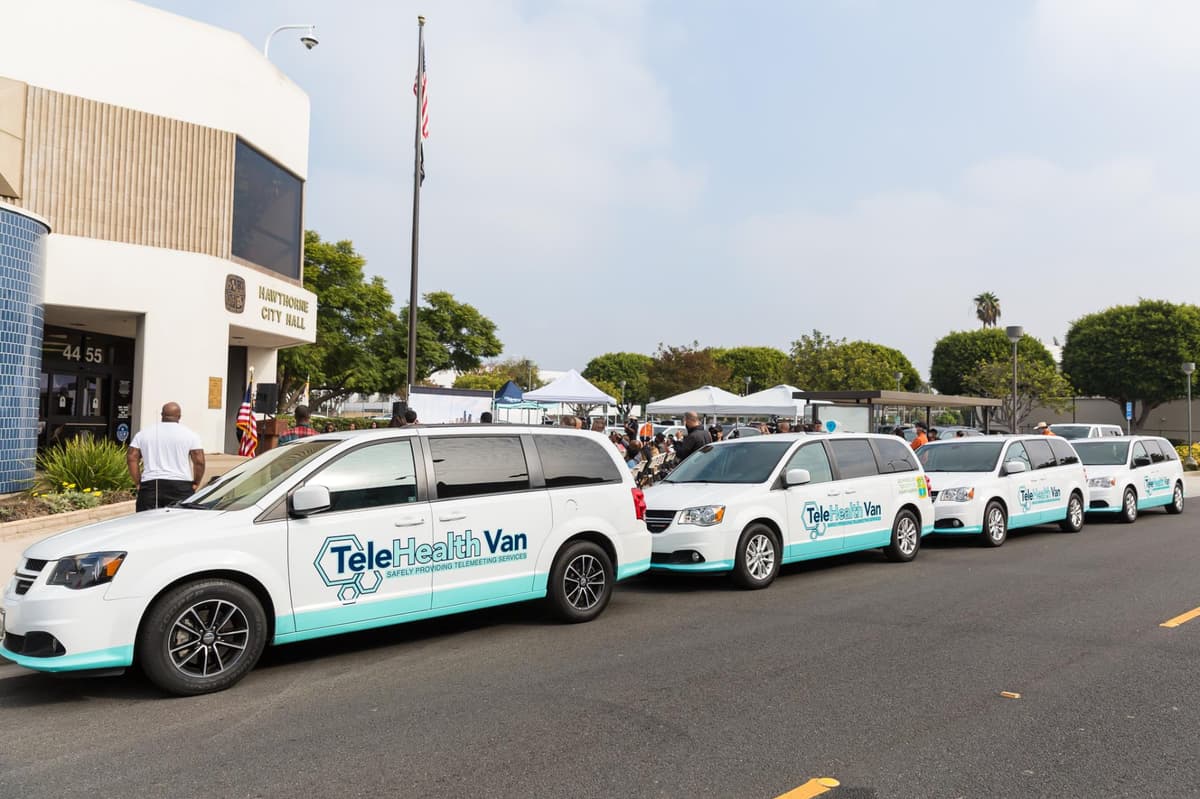 TeleHealth Van Fleet at Hawthorne City Hall